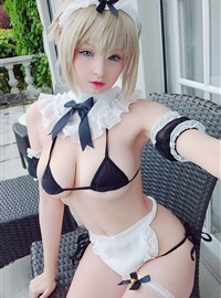 055 Hidori Rose - Maid Bikini(5)